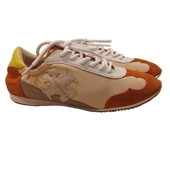 AUTH! Tory Burch suede / leather sneakers 👟 - Picture 2 of 10